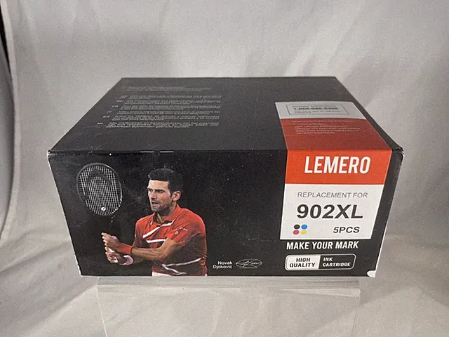 LEMERO 902XL Ink Cartridges Replacement for HP 902XL 5 PCS