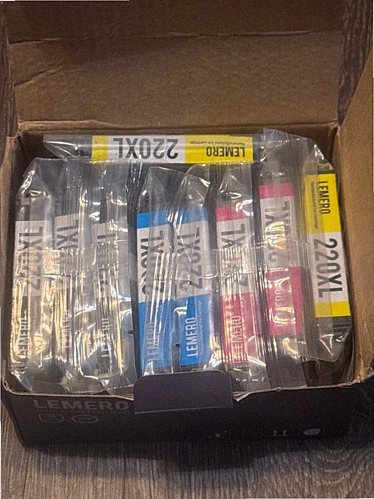 Lemero Replacement Ink Cartridges For 220XL 9 Cartridges