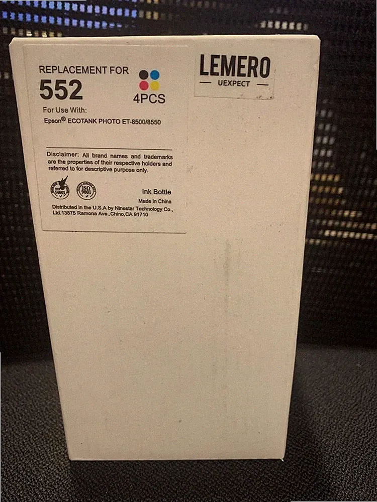 LemeroUexpect Compatible Ink Bottle Replacement for 552 T552 Refill Ink
